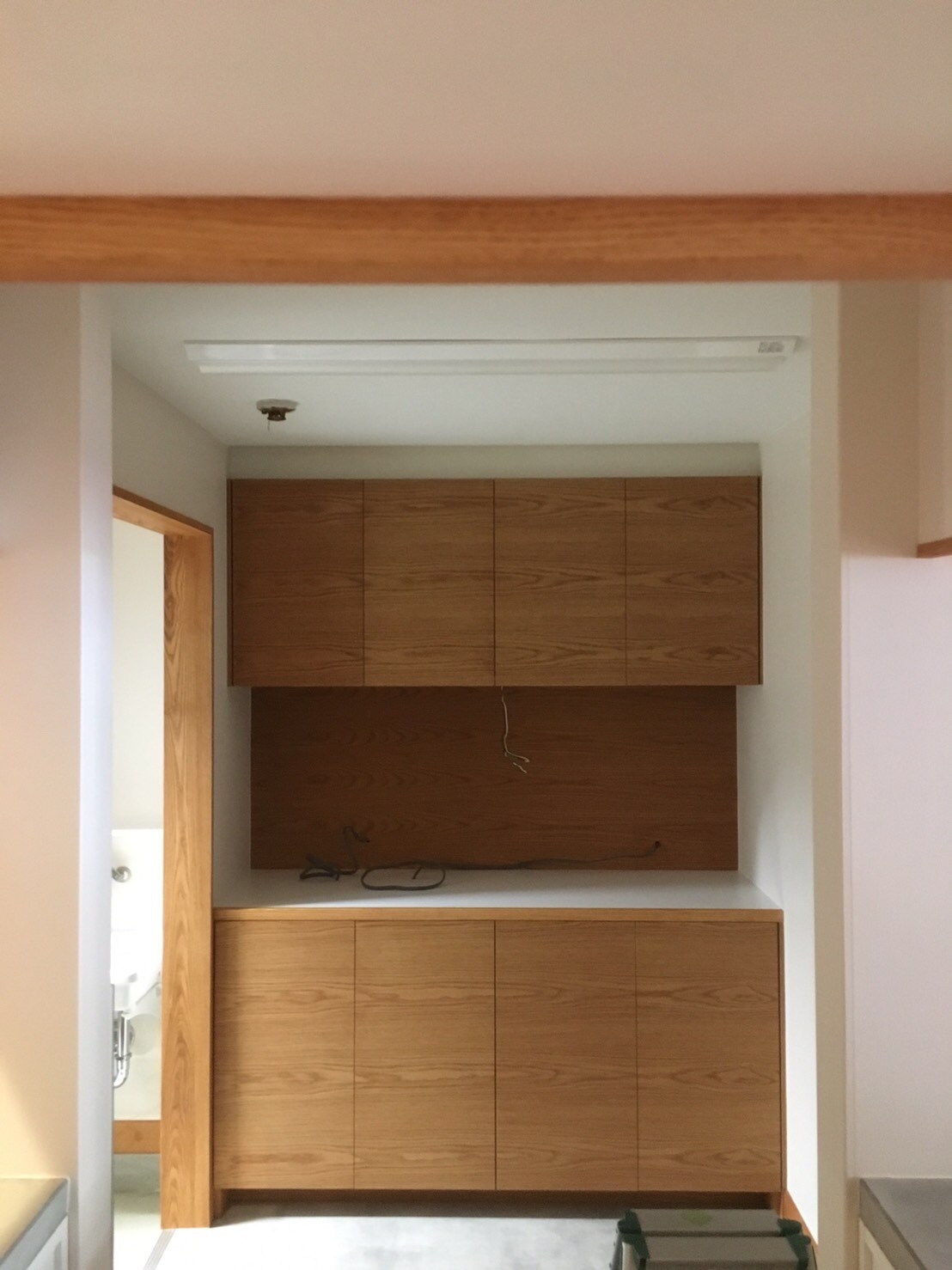 食器を置くカウンター