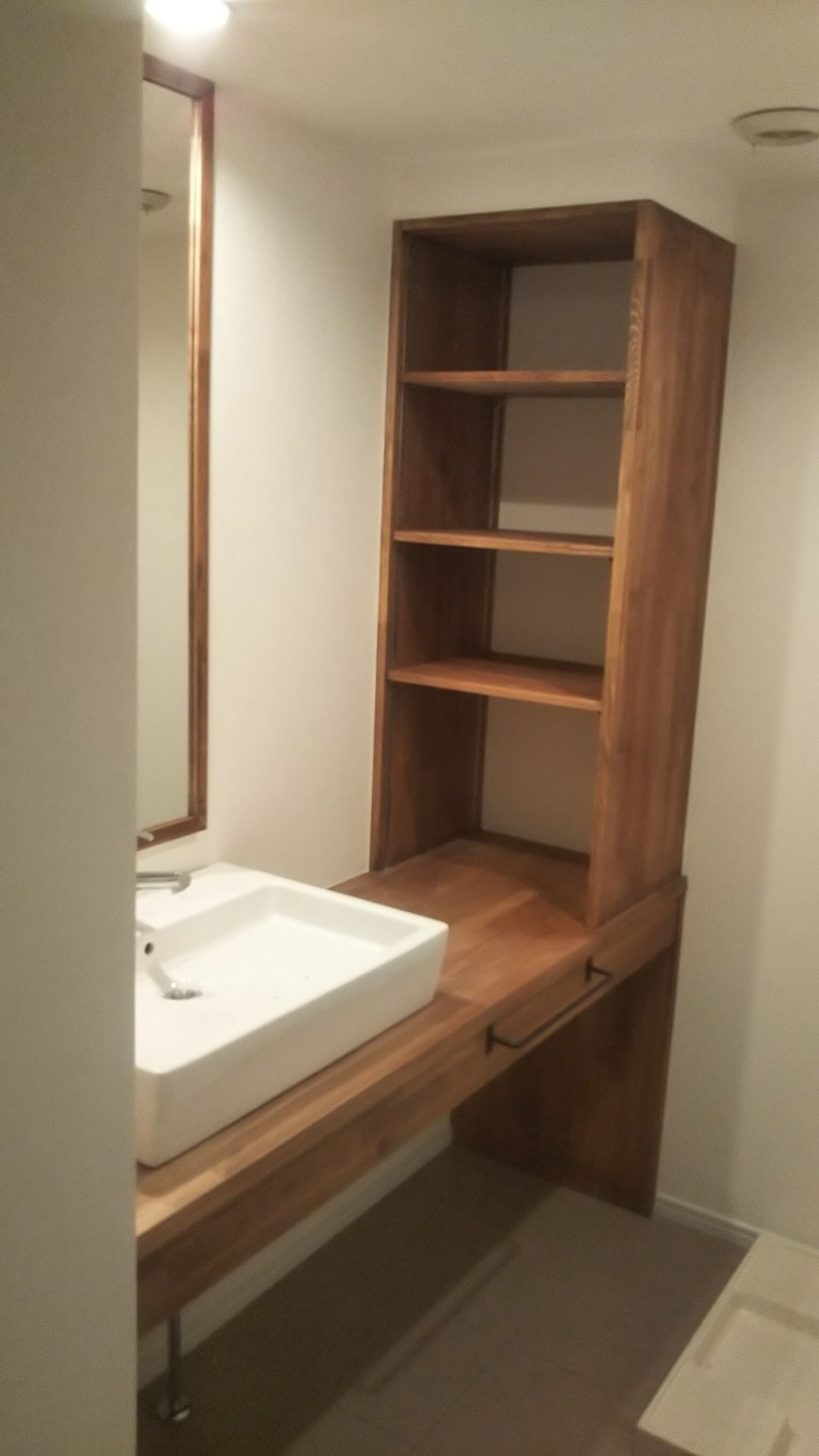 マンション洗面室リフォーム施工後